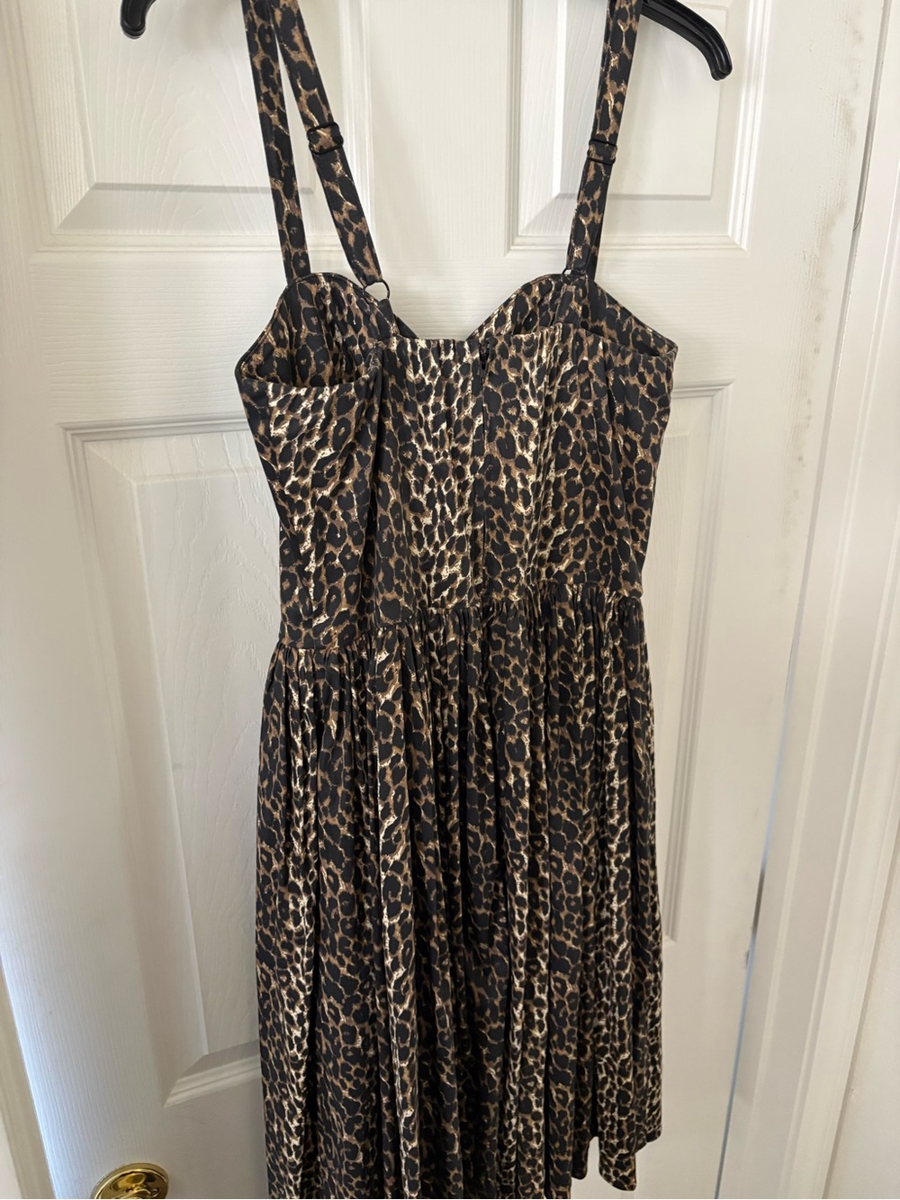 Vixen by Micheline Pitt Maneater Swing Dress in Leopard
